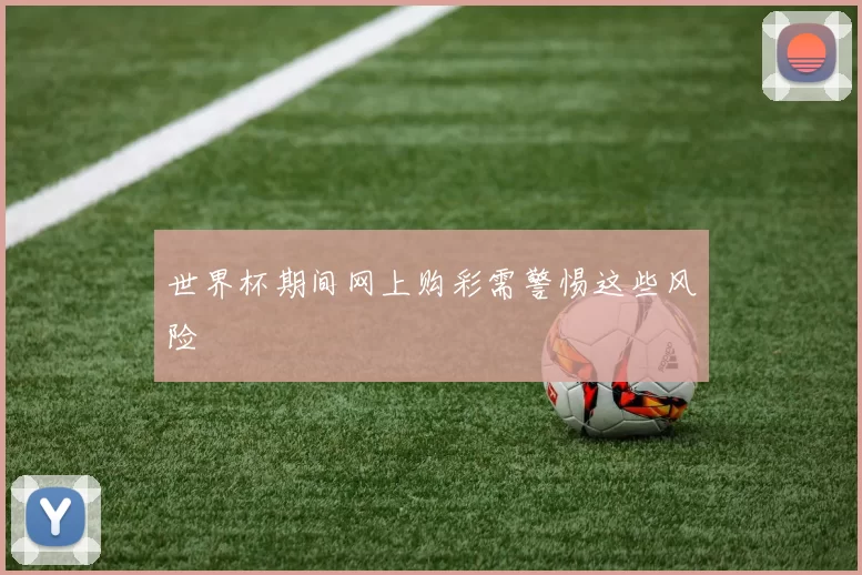 世界杯期间网上购彩需警惕这些风险